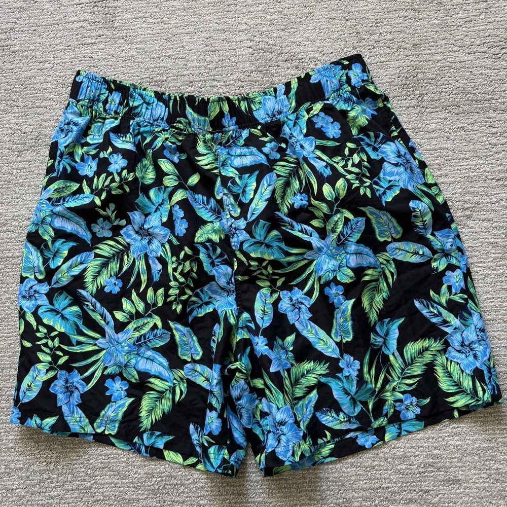 KingSize KS Island Big Men's Tropical  Print Swim Trunks 3XL  NWT